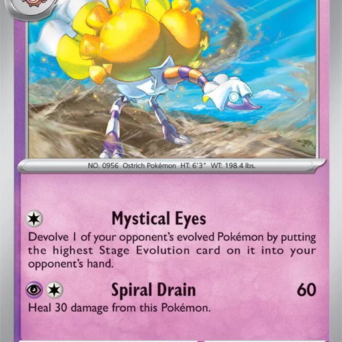 Pokemon Espathra collectible card new