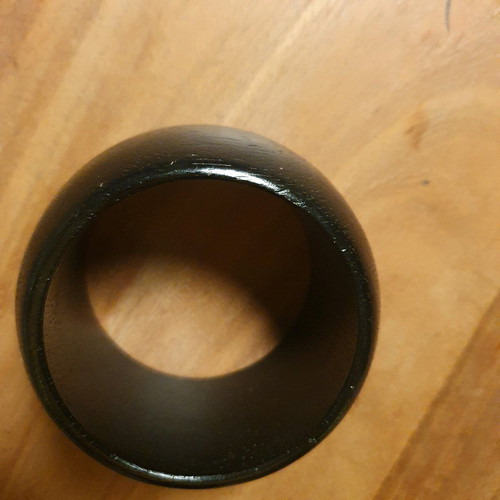 Wooden bracelet black like new without wear
