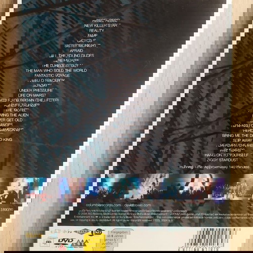 David Bowie A Reality Tour DVD digipak като нов, рок