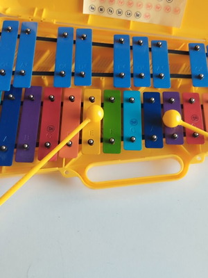 Angel AG-25N3 Metallophone Glockenspiel used, 25 notes, educational