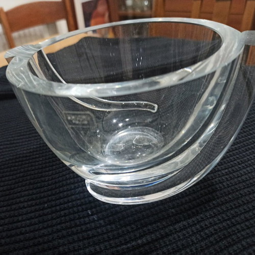 KROSNO crystal container used, Polish crystal