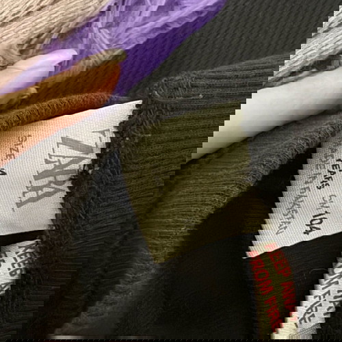 Κολάν Zara σαν καινούργια, πακέτο 2 τεμαχίων, λιλά και μαύρο