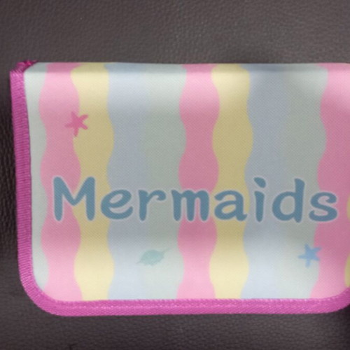 Mermaids Pencil Case new, filled