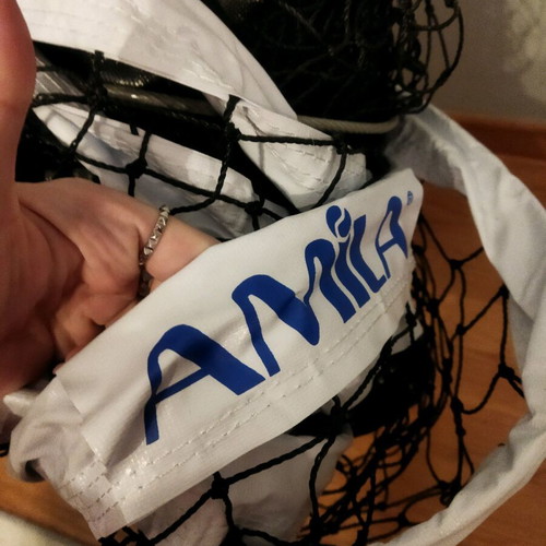 Amila tennis net like new with dimensions 1280x99cm