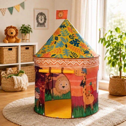 Playtive Namiot Dla Dzieci Domek jungle-themed children's play tent