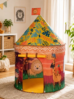 Playtive Namiot Dla Dzieci Domek jungle-themed children's play tent