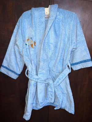 Ρόμπα παιδική για αγόρι 4 χρόνων σαν καινούργια, μπλε