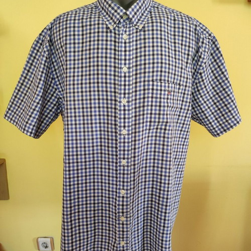 Gant Regular Fit Checked Summer Shirt 2XL