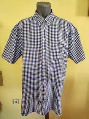 Gant Regular Fit Checked Summer Shirt 2XL