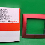 Legrand Magic Red single frame new