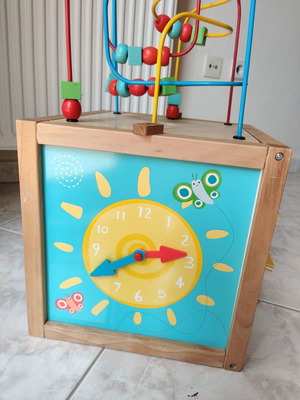 Ξύλινος Κύβος Πολλαπλών Δραστηριοτήτων Εlc Mothercare