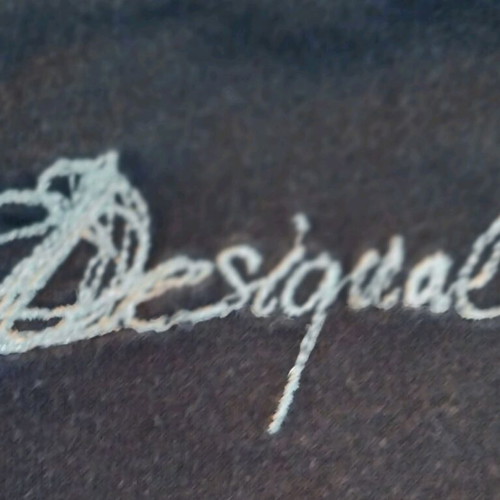 Μπλούζα Desigual XL μεταχειρισμένη, γκρι με σχέδιο
