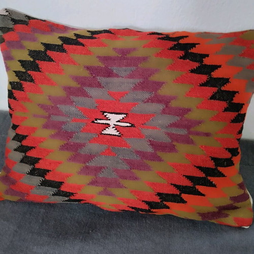 Woven traditional pillow like new, 60x45 cm, set of 2