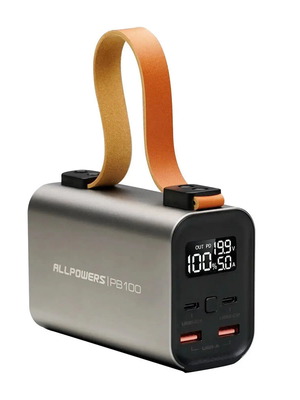 Allpowers PB 100 with ports up to 100W like new for mobiles, tablets, and laptops