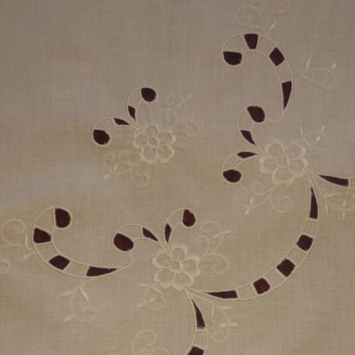 Handmade Cutwork Tablecloth 77x74 cm like new