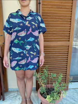 Dress from Greek boutique like new, colorful, size S