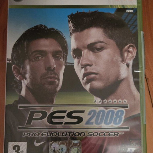 PES 2008 Pro Evolution Soccer Xbox 360 game, PAL edition