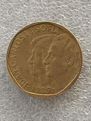 Spain 1989 500 Pesetas coin