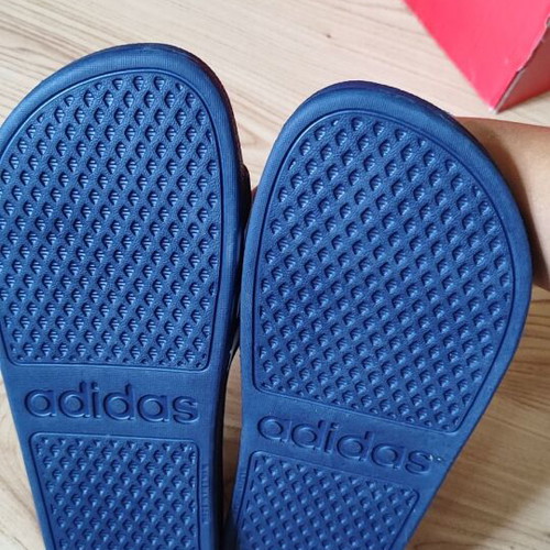 Adidas slides new, size 39/40, blue