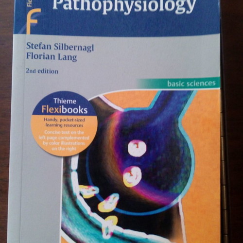 Color Atlas of Pathophysiology medical book used, Thieme