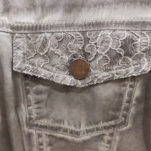 Women's jacket used, gray, size L