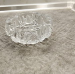 Crystal ashtrays like new