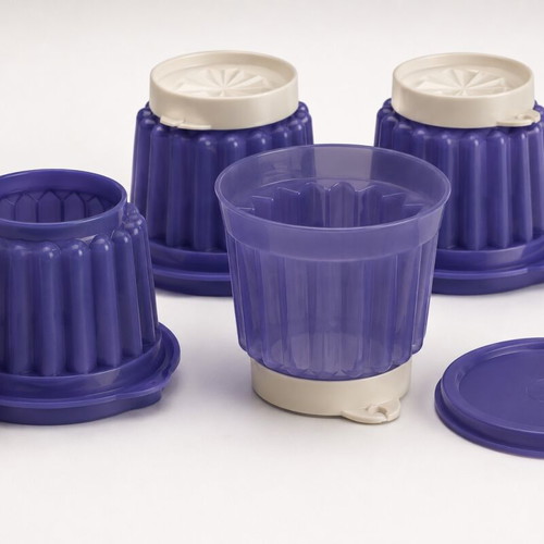 Tupperware jelly set 4 pieces new