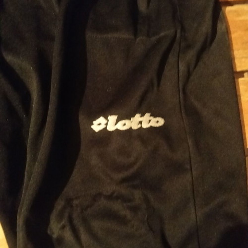 Lotto tracksuit used, size large, black