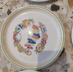 Πιάτα antipasti vintage μεταχειρισμένα, πακέτο 6 μικρά