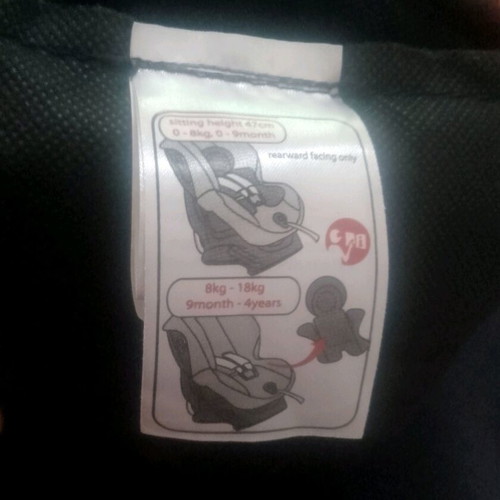 Britax Romer Μαξιλάρι για Κάθισμα Αυτοκινήτου σαν καινούργιο, μαύρο νεογνού