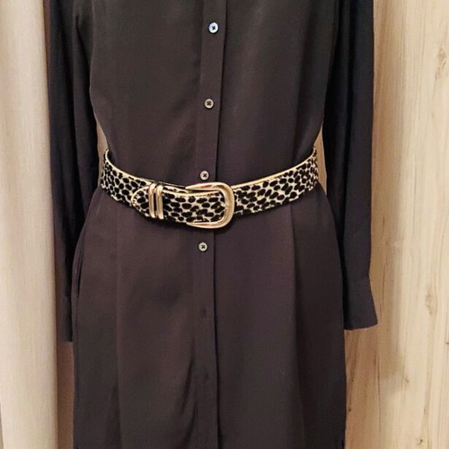 Marc O’Polo dress long grey like new with pockets and belt