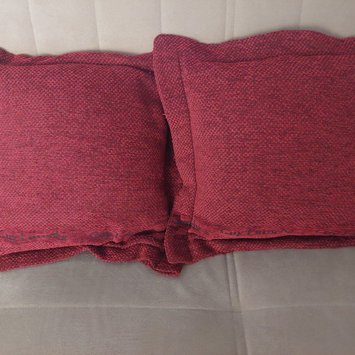 Cushion covers used for sofa, pack of 2, 45x45 cm