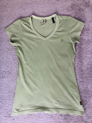 G-Star Raw women's t-shirt used, cotton, green, size M
