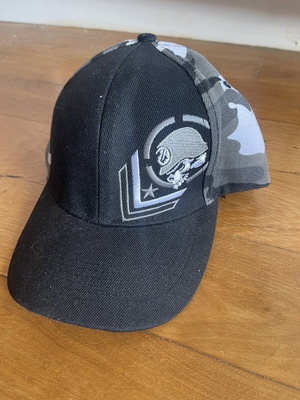 Metal Mulisha camouflage hat black gray like new