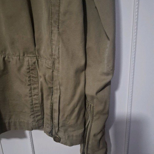 Spring men's jacket like new, khaki, 100% cotton