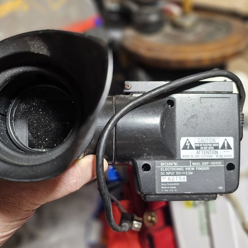 Sony Electronic Viewfinder DXF-501 used, unknown functionality
