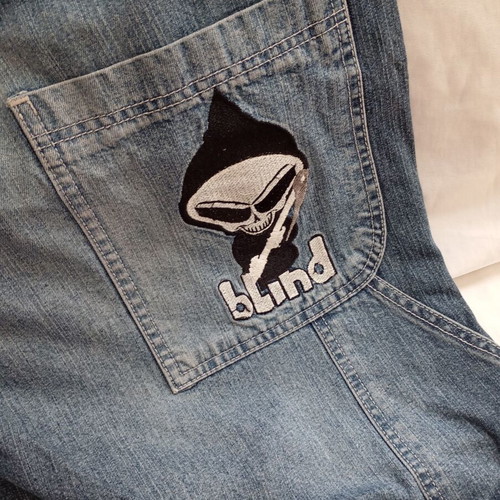 Blind Skateboards Vintage Carpenter Baggy Jeans used, blue, XXL