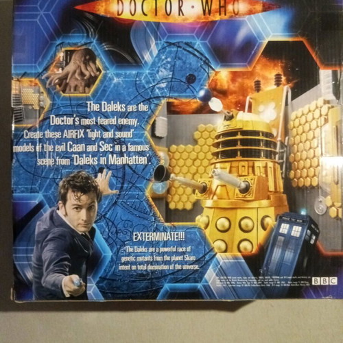 Doctor Who modeling kit new, sealed
