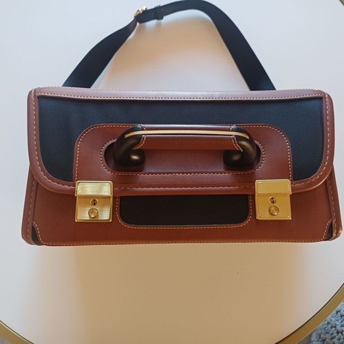 Samsonite Princess Vintage Beauty Case Black/Cognac