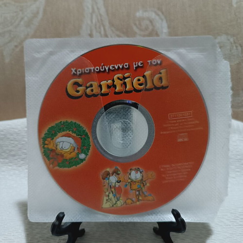 Christmas with Garfield DVD used, Greek subtitles