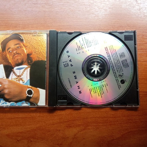 Ice T Rhyme Pays CD used, 1990s hip hop
