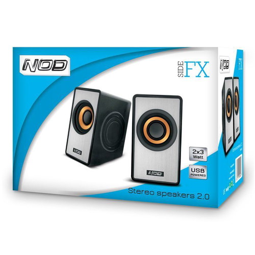 NOD SideFX speakers with USB power made to order