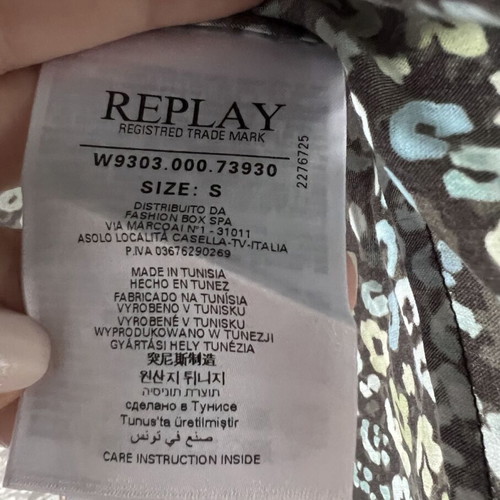 Replay dress like new, size S, colorful