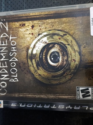 Condemned 2 Bloodshot PS3 game used, complete in good condition