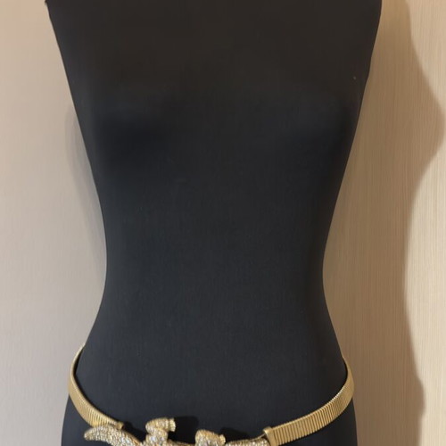Zara belt new, gold color, size 85