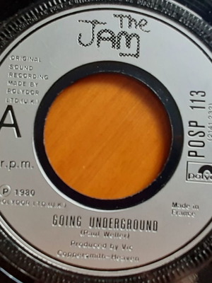 The Jam Going Underground / The Dreams Of Children single μεταχειρισμένο, αυθεντική UK έκδοση