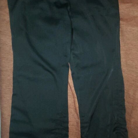 Black satin pants used, size L/40/12