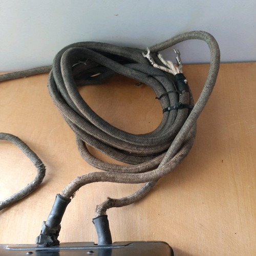 Antique telephone with crank used, 1920-30
