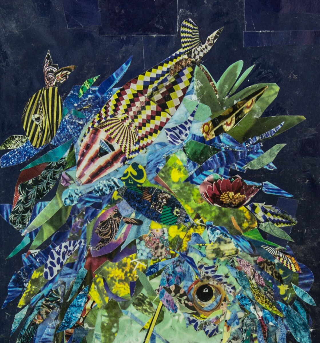 Modern art collage print 21x29 cm new - € 6,00 - Vendora.cy