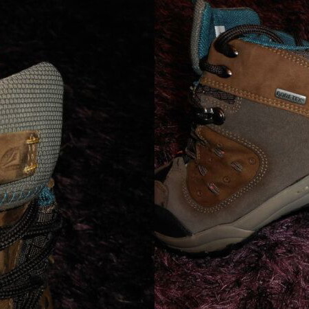 Clarks GTX Gore Tex daily shoes used, size 37, brown